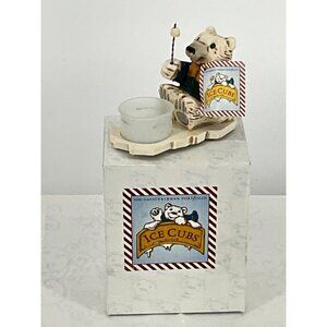 David Frykman Ice Cubs Polar Bear Nakina's First Marshmallow Tea Light Holder‎